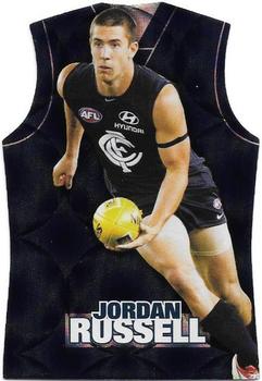 2009 Select AFL Pinnacle - Holographic Guernseys #GDC39 Jordan Russell Front